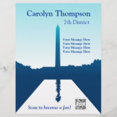 Flyer Template USA National Monuments (Vorne)