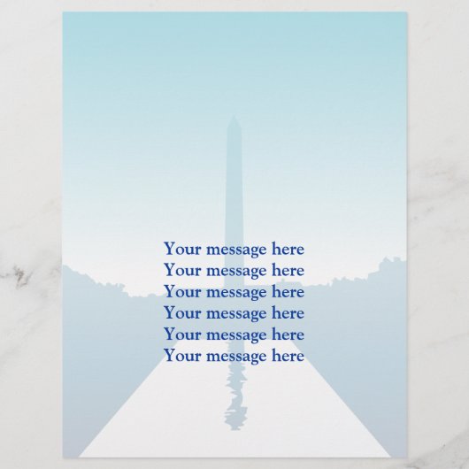 Flyer Template USA National Monuments (Hinten)