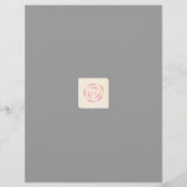 Flyer Template Wedding (Hinten)