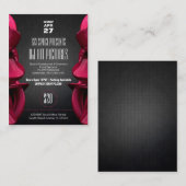 Flyer-Übertreibung Pinwall Visitenkarte (Vorne/Hinten)