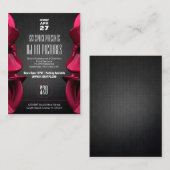 Flyer-Übertreibung Pinwall Visitenkarte (Vorne/Hinten)