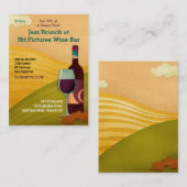 Flyer-Übertreibungs-klassischer Visitenkarte (Vorne/Hinten)