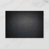 Flyer-Übertreibungs-starker roter Visitenkarte (Rückseite)