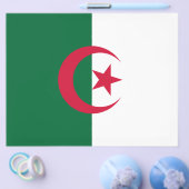 Flyer unter der Flagge Algeriens (Einzeln)