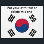 Flyer unter der Flagge Südkoreas<br><div class="desc">Lassen Sie sich mit einer Touch Südkoreanischer Stolz über unseren exklusiven Flyer mit Südkoreas Flagge verführen! Dieser Flyer, der mit viel Liebe zum Detail gestaltet wurde, ist mehr als nur ein Werbeträger, sondern eine Feier des südkoreanischen Kulturerbes und Kulturstolzes. Das lebendige Design zeigt die ikonische südkoreanische Fahne und macht diesen...</div>