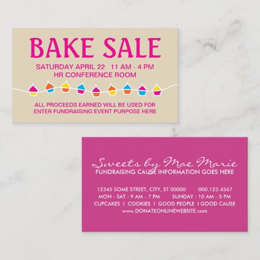 Flyer Visitenkarte (Vorne/Hinten)