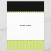 Flyer von Cupcake Shop oder Bäckerei (Hinten)