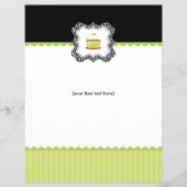 Flyer von Cupcake Shop oder Bäckerei (Vorne)