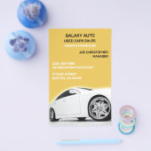 Flyer von Gebrauchtwagen (Einzeln)