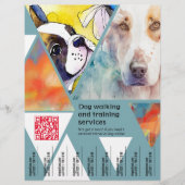 Flyer von Hundediensten (Vorne)