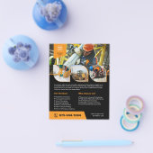 Flyer von kundenspezifischen Constractions Company (Einzeln)