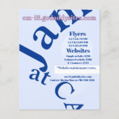 Flyer-Vorlage Flyer (Vorne)