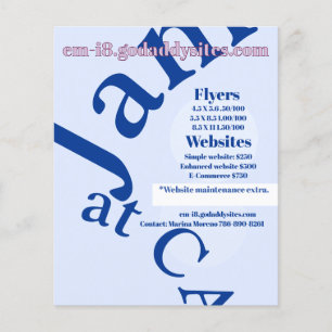 Flyer-Vorlage Flyer