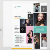 Flyer-Vorlage für Fotografie (Vorne/Hinten)