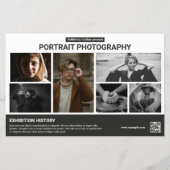 Flyer-Vorlage für Fotografieausstellung (Vorderseite)