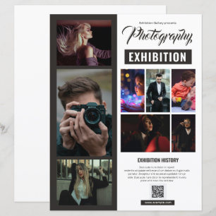 Flyer-Vorlage für Fotografieausstellung