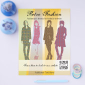 Flyer-Vorlage Retro-Mode Flyer (Einzeln)