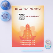 Flyer Vorlage Yoga (Einzeln)