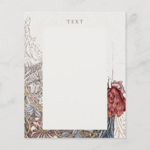 FLYER: WILLIAM MORRIS : HONEYSUCKLE + TULIP FLYER