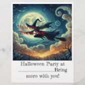 Flyer zu Halloween (Hinten)