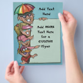 Flyer zum Familienspass (Hand)