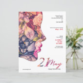 Flyer zum Frauentag (Stehend Vorderseite)