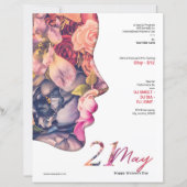 Flyer zum Frauentag (Vorderseite)