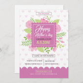 Flyer zum Muttertag Einladung (Vorne/Hinten)