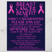 Flyer zum Nutzen von Brustkrebs (Vorne)