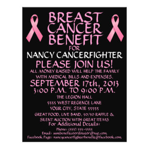 Flyer zum Nutzen von Brustkrebs