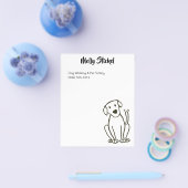 Flyer zum Sitzen von Hunden oder Haustieren (Einzeln)