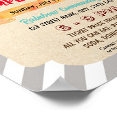 Flyer zum Thema niedliche Hubschrauber Poster (Ecke)