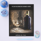 Flyer zum Thema Wein (Einzeln)