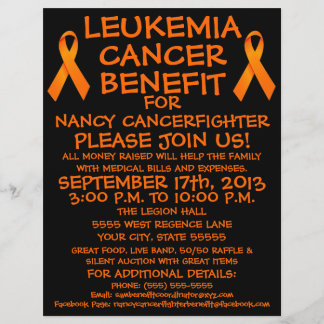 Flyer zur Krebsbekämpfung