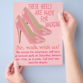 Flyer zur Krebsbildung (Hand)