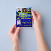 Flyer zur Wiederbelebung der Kirche (Gruppe)