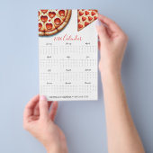 Flyers Pizzeria 2025 Kalender Flyer (Handgriff)