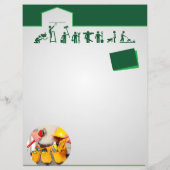 Flyervorlage für Heimservices Flyer (Hinten)