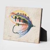 FlyFishing Lure Art Lachs Fly Lure Fotoplatte (Seite)