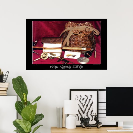 Flyfishing Still-life 04 Poster (Heimbüro)