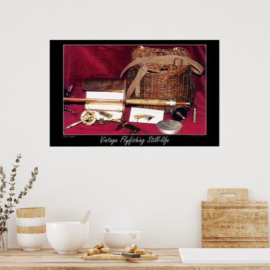 Flyfishing Still-life 04 Poster (Küche)
