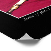Flyfishing-Stillleben 04 Poster (Ecke)