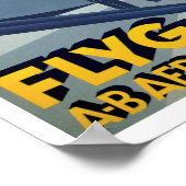 Flyg Med A-B Aerotransport Poster (Ecke)