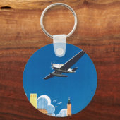 Flyg über Stockholm Schlüsselanhänger (Vorderseite)