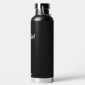 #FlyGirl Typografie Einfach,Moderne Travel Custom Trinkflasche (links)