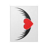 FLYHERZ NOTIZBLOCK (Rotiert)