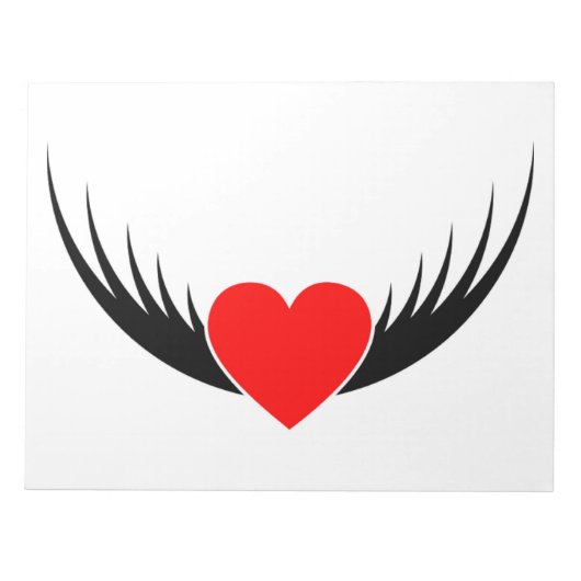 FLYHERZ NOTIZBLOCK (Vorderseite)