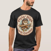 Flyin’ High_ North Carolina Aviation-Themed Artwin T-Shirt (Vorderseite)