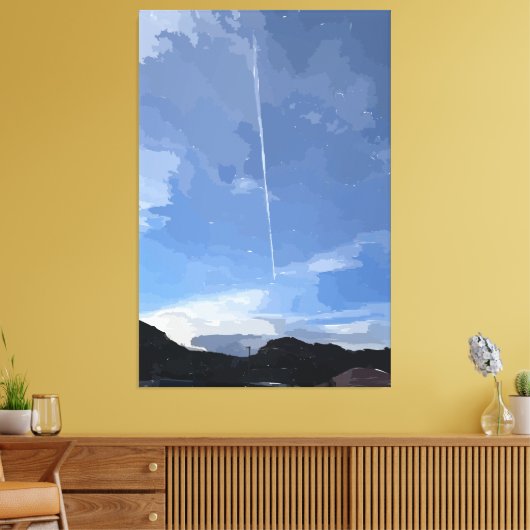 Flyin High Stretched Canvas Print Leinwanddruck (Insitu (Wohnzimmer))