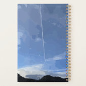 Flyin in der Sky Spiral Planner Planer (Rückseite)